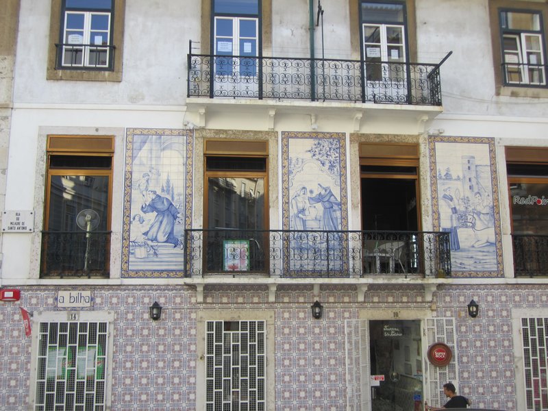 Blue tiles of Lisboa