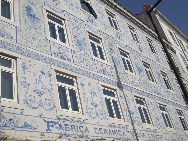 Blue tiles of Portugal