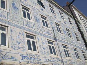 Blue tiles of Portugal
