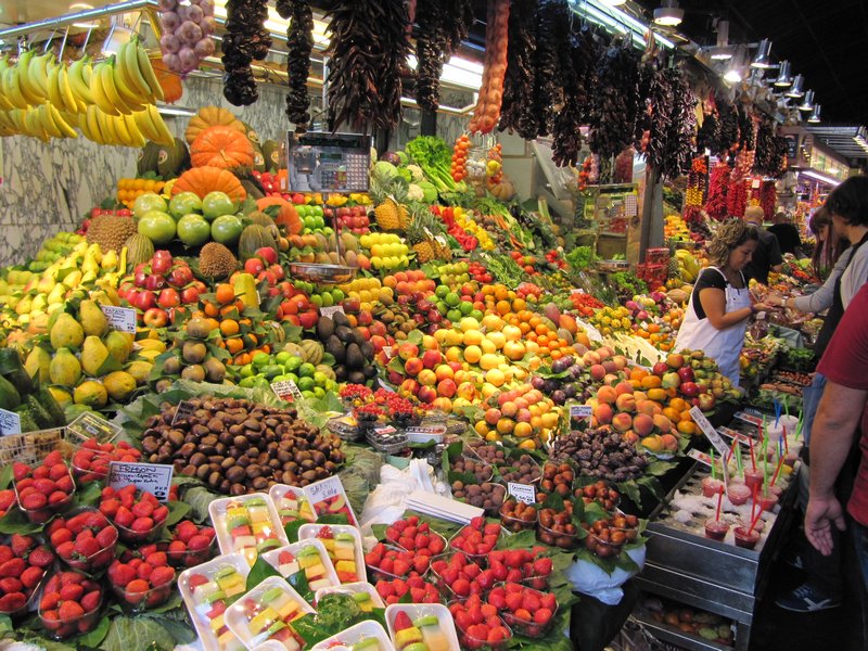 La Rambla Market - Barcelona