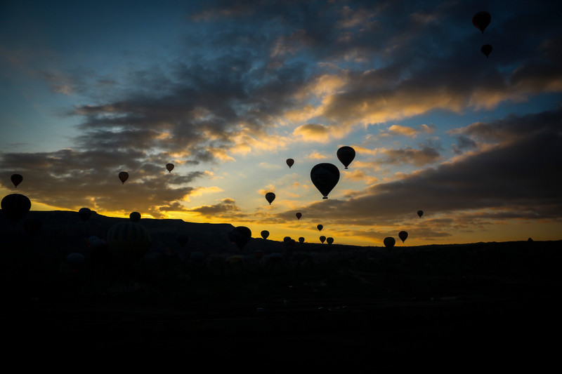 Ballooning in Cappadocia