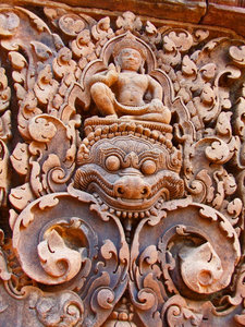 Beautiful Carvings - Banteay Srei