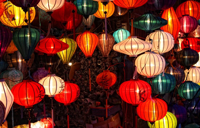 Hand made lanterns, Hoi An