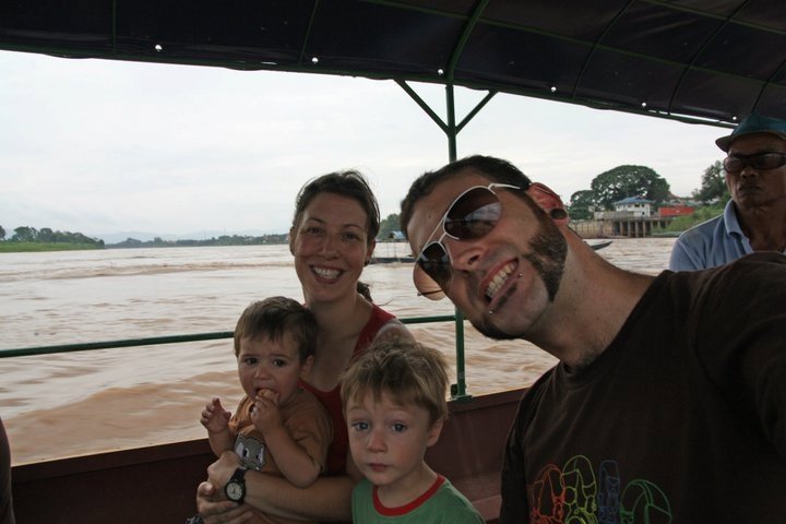 Crossing into Laos