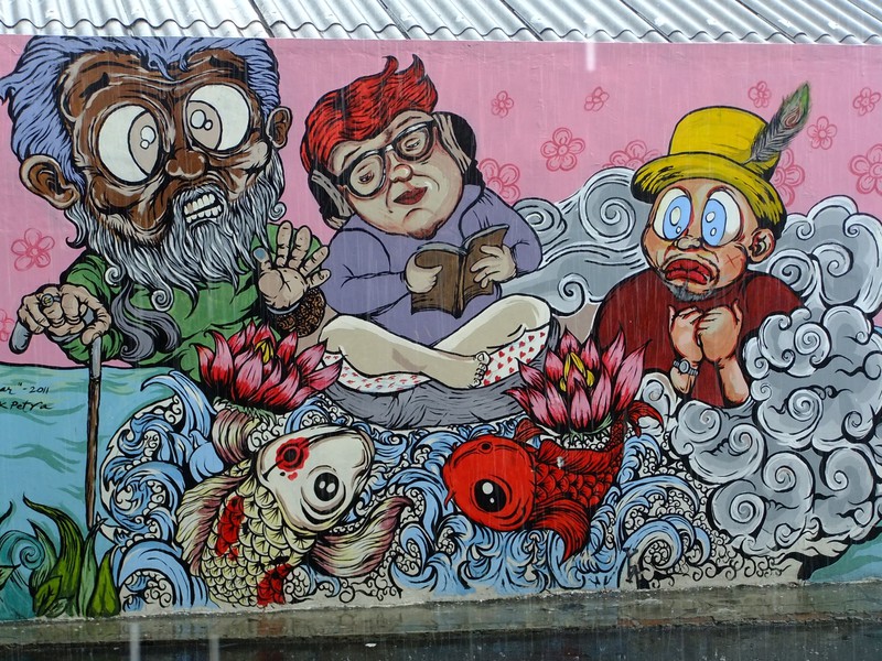 Surabaya street art..
