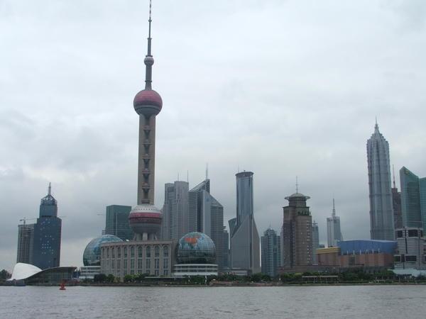 Pudong New Area Skyline