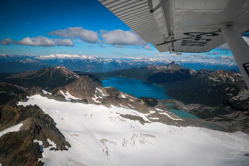 Seaplane glacier tour.