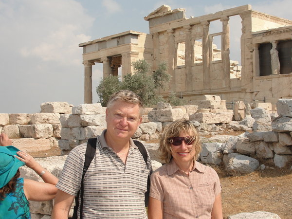 Jill & Gerry at the Acropolis