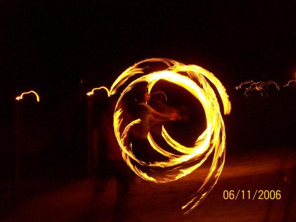 Me Fire dancing - Ko Phi Phi