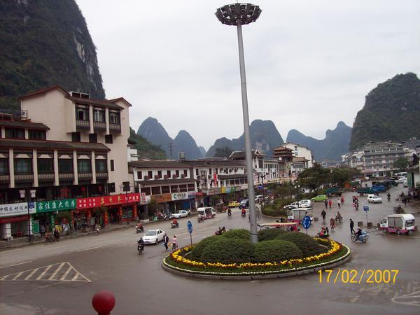 Yangshuo city centre
