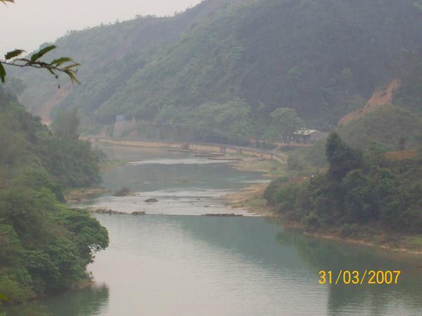This river divides China and Vietnam