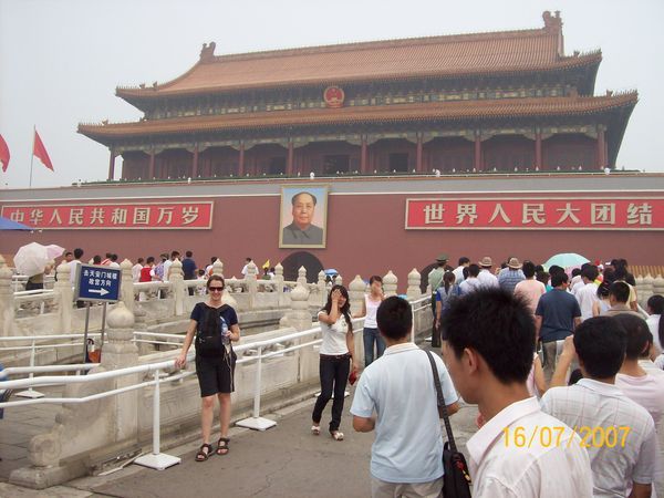 Gate of Heavenly Peace entrance to the Forbidden City, Beijing