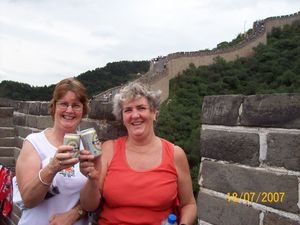Cheers, Beers on The Great Wall