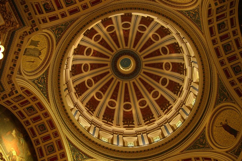 Pennsylvania Capitol rotunda dome