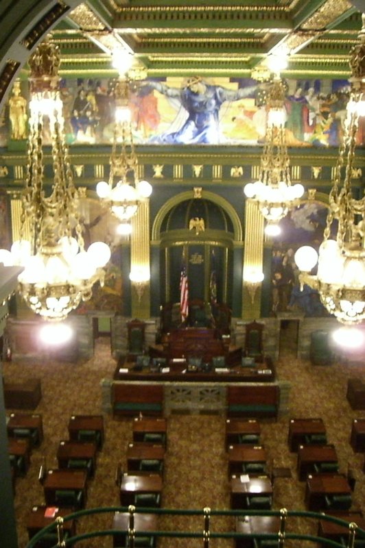 Pennsylvania Capitol Senate Chamber