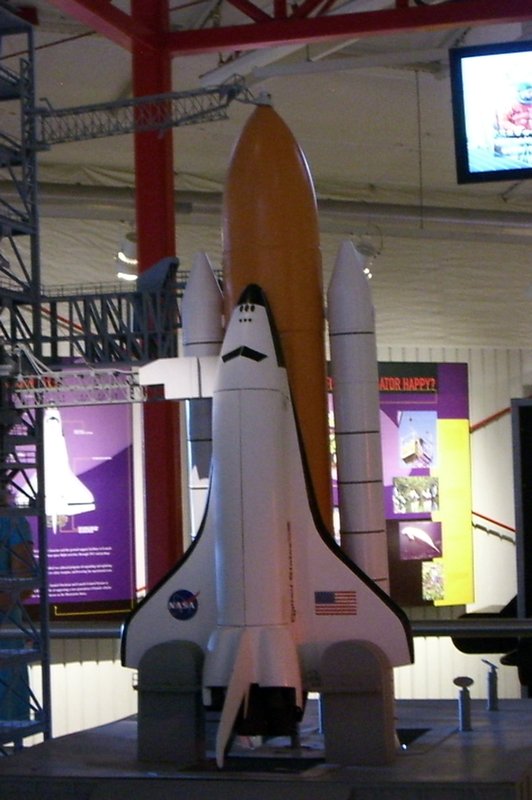 Replica of Space Shuttle