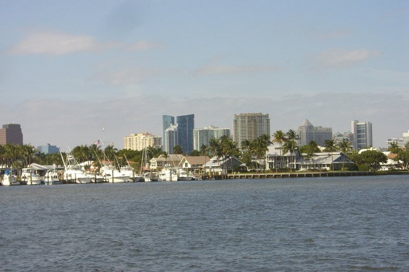 Ft. Lauderdale downtown skyline
