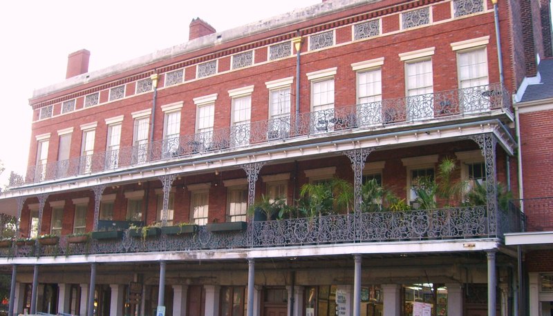 New Orleans intricate balcony