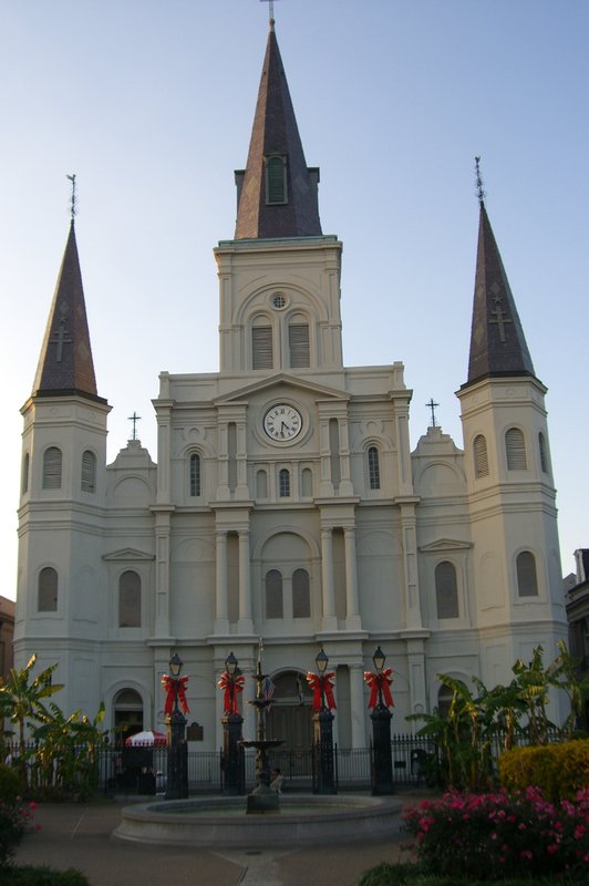 New Orleans St. Louis Cathedral - oldest in North America