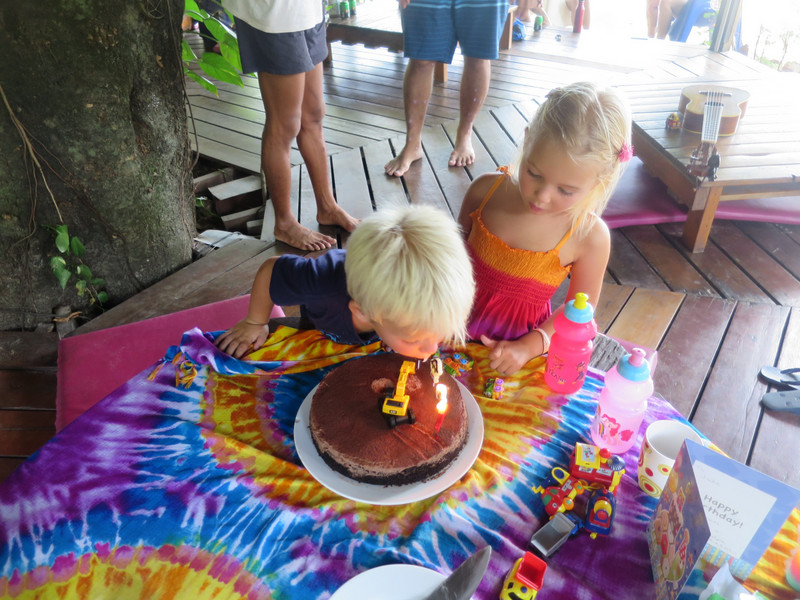 blowing out the candles before the storm comes calling