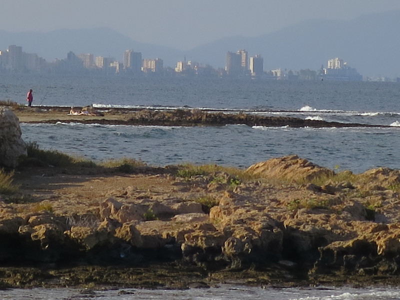 Famagusta in the distance