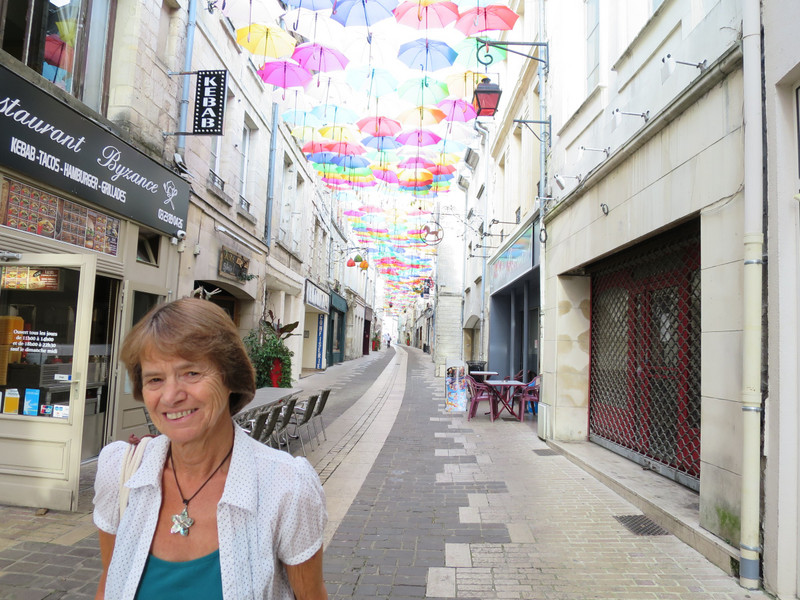 Decorated streets Laon