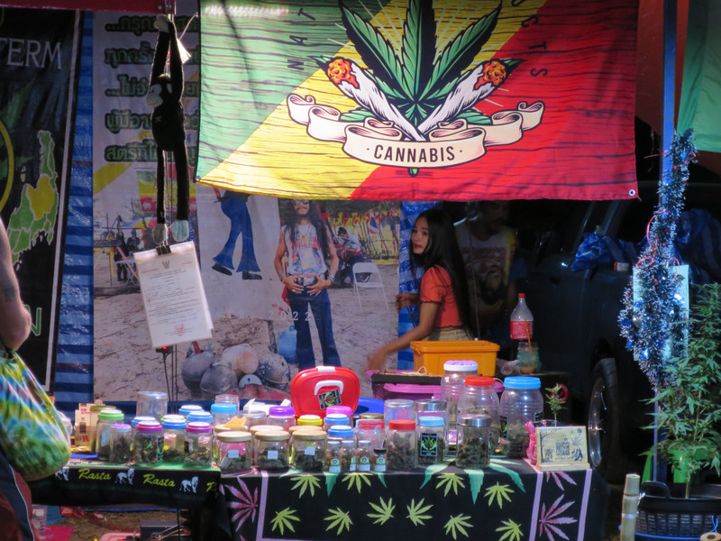 Cannabis stall