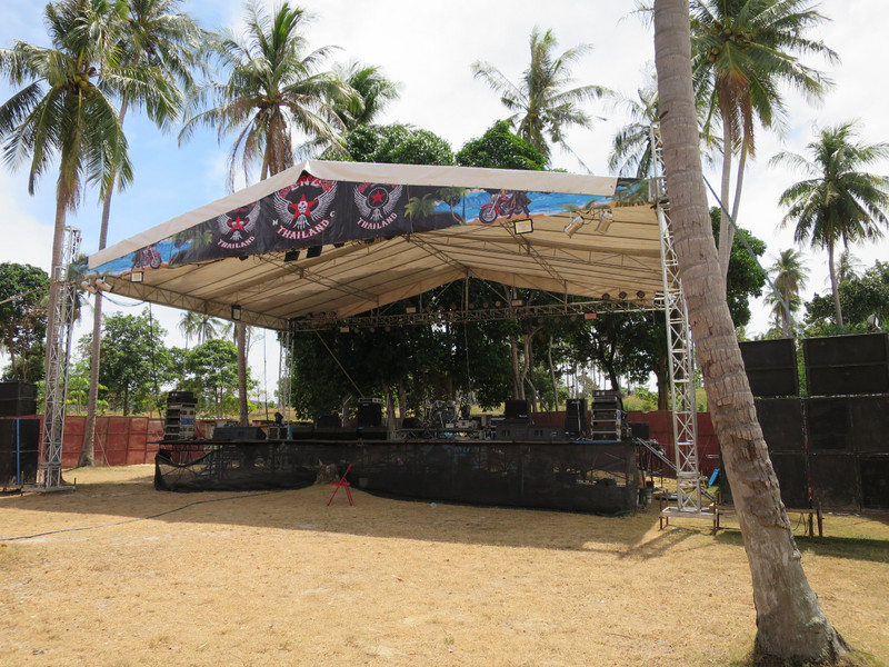 The stage
