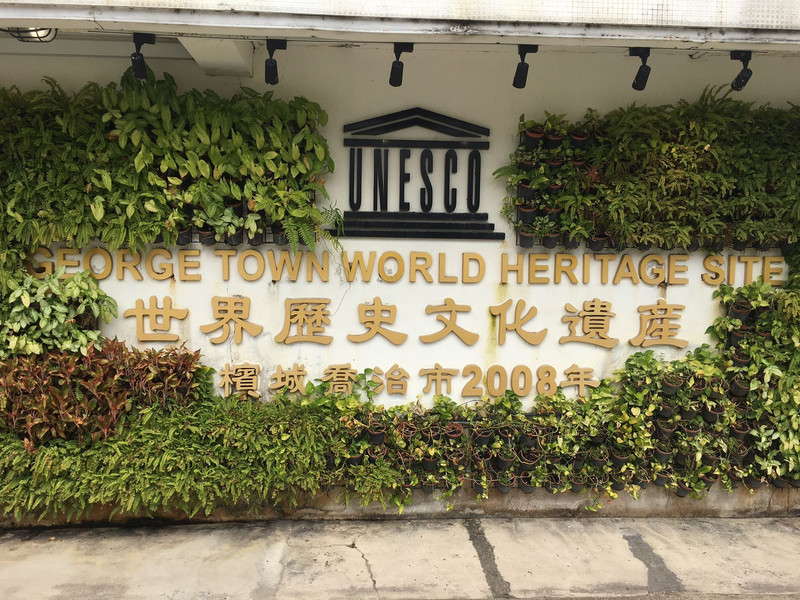 George Town. Penang. World Heritage Site