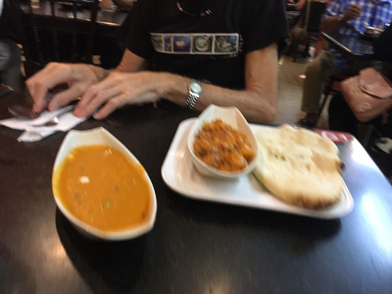Curry and Naan bread