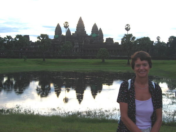  The Sky Lightens Over Angkor Wat