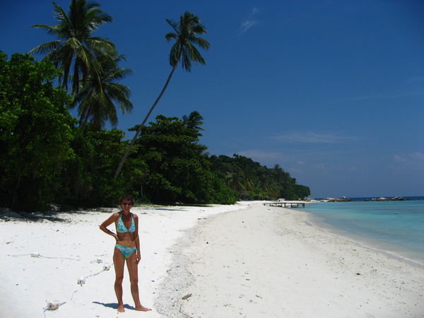 Beach on the Nearby Island of Lang Tenga