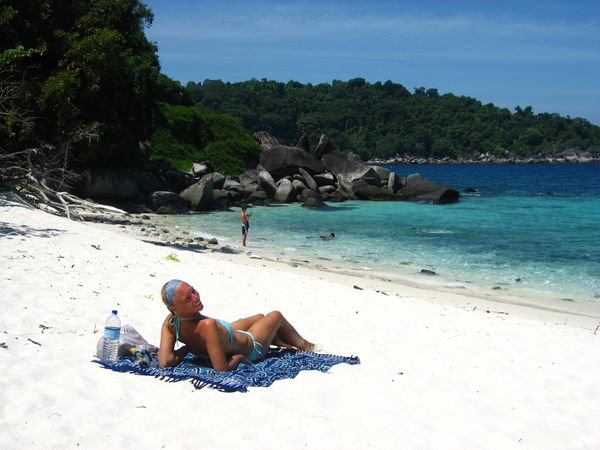 Enjoying the Beach Life on Coral Island