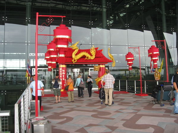 Chinese New Year Comes to Bangkok Airport