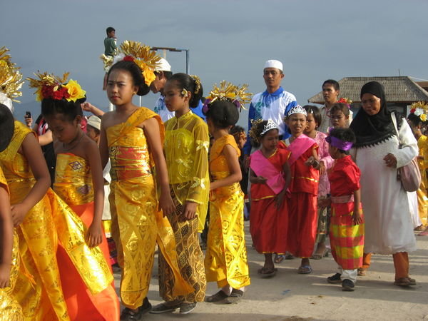 Colourful Costumes on the Independence Parade