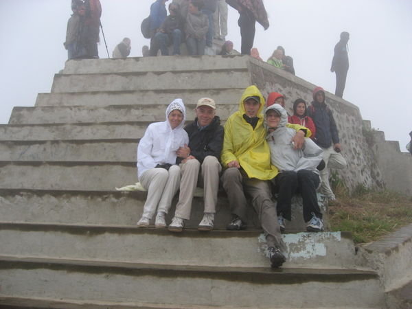 Shivering on the Summit, Waiting for thr Mist to Clear