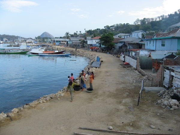 Waterfront as seen from our homestay, Lubuanbajo