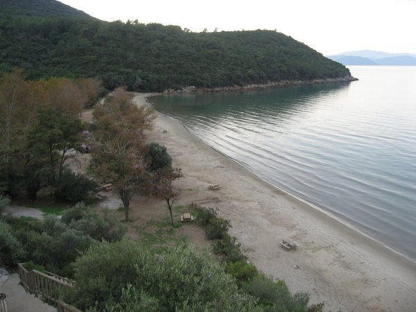 Looking Down onto the First Beach of Milli Park