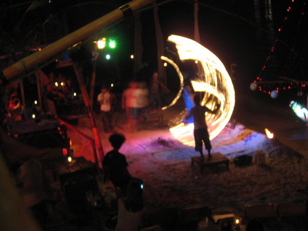 Skipping with a Flaming Rope