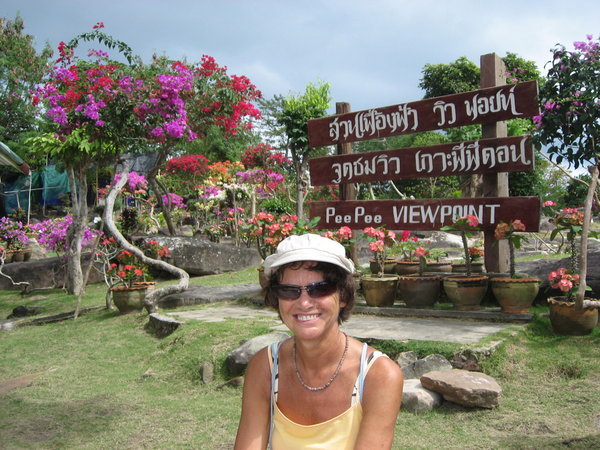 Colourful Gardens at Phi Phi Viewpoint