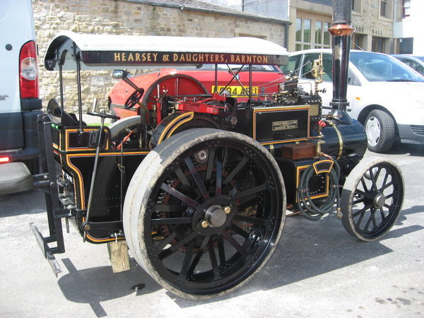 An old Steam Traction Engine.