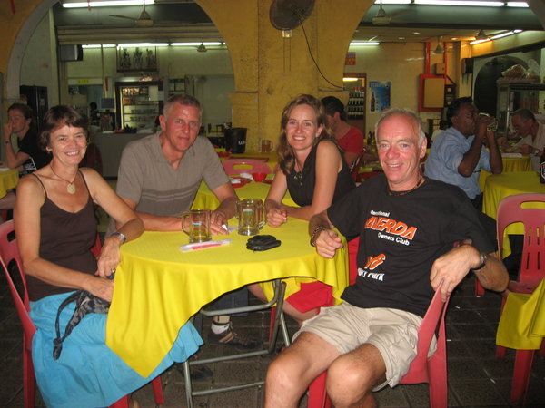 Farwell Meal with Malcolm and Sue in Kuala Lumpur