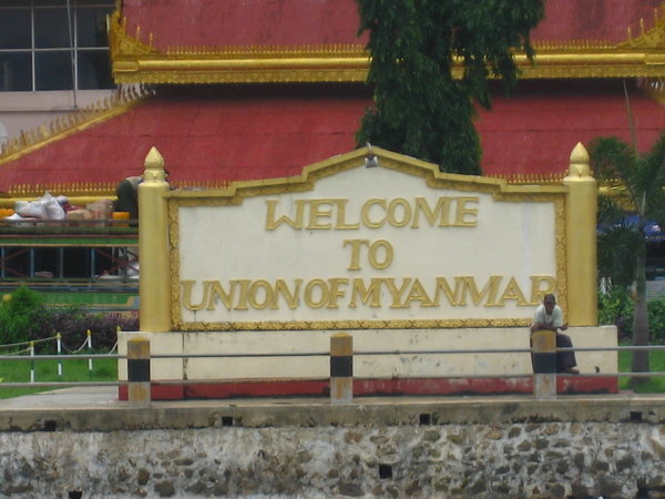 Welcome to Myanmar (Burma).