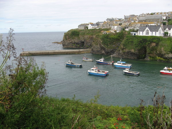 Port Issac, Harbour and School House