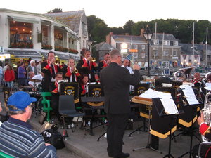 The Band, Padstow Harbour