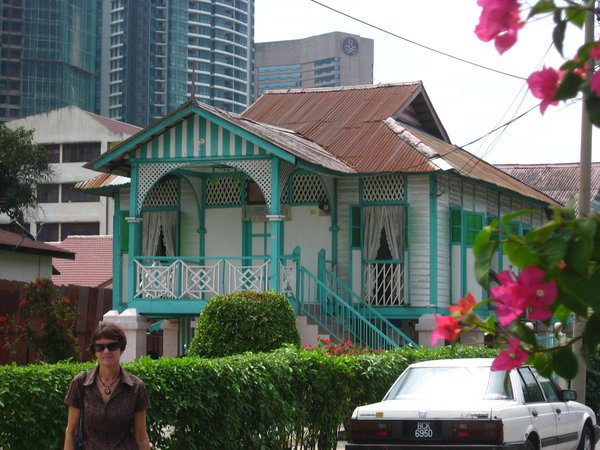 Old Malay wooden house