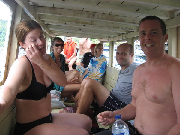 Happy Gang on the Boat
