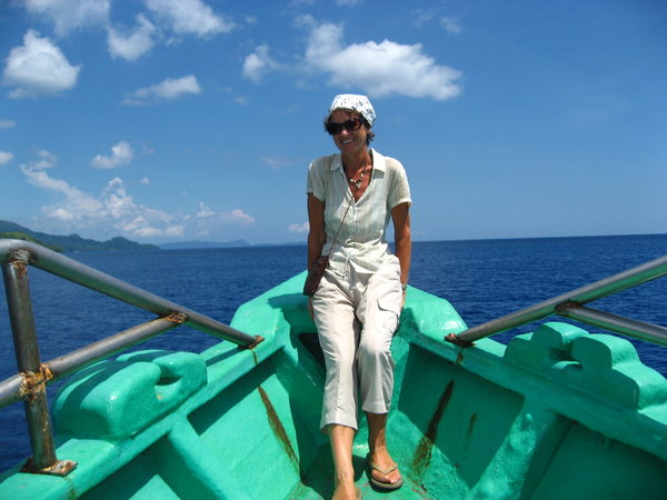 On the Boat to Kota Saparua