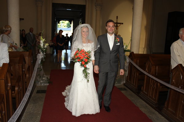 Walking up the Aisle Together