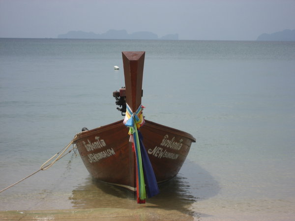 Longtail boat